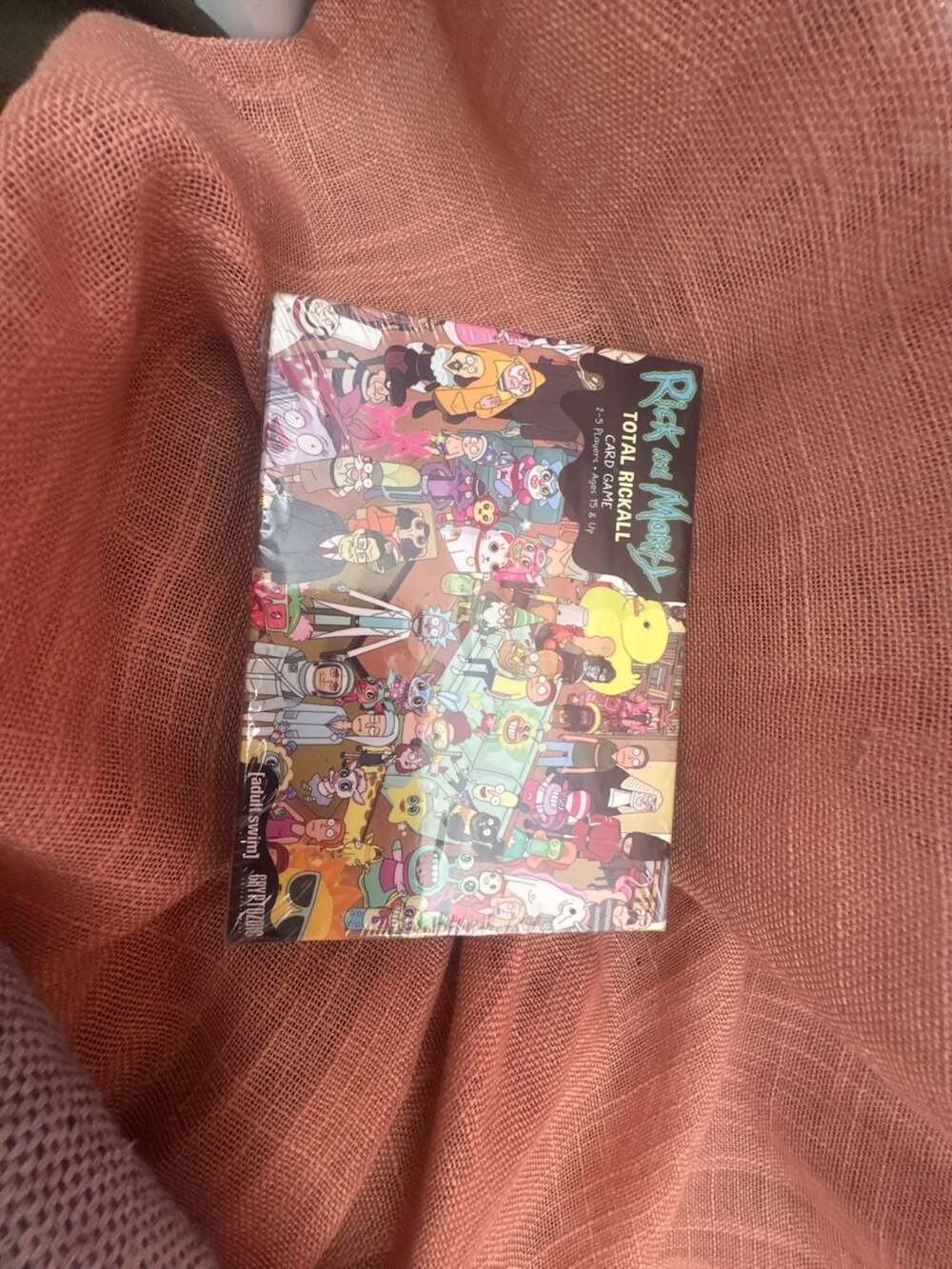 Rick and Morty Total Rickall Cooperative Card Game - .com,